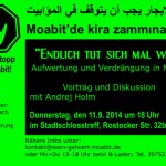 Veranstaltung "Aufwertung und Verdrängung in Moabit"